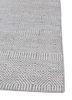 abrash grey and black wool flat weaves Rug - Corner abrash grey and black wool flat weaves Rug - Corner