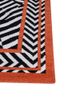 alhambra grey and black wool flat weaves Rug - Corner alhambra grey and black wool flat weaves Rug - Corner