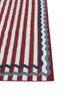 alhambra ivory wool flat weaves Rug - Corner alhambra ivory wool flat weaves Rug - Corner