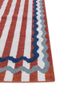 alhambra ivory wool flat weaves Rug - Corner