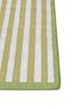 alhambra ivory wool flat weaves Rug - Corner