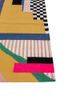 zen and zest red and orange wool flat weaves Rug - Corner zen and zest red and orange wool flat weaves Rug - Corner
