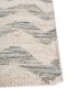 indusbar blue wool and viscose flat weaves Rug - Corner indusbar blue wool and viscose flat weaves Rug - Corner