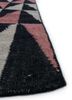 alhambra grey and black wool and viscose flat weaves Rug - Corner alhambra grey and black wool and viscose flat weaves Rug - Corner