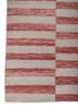 indusbar red and orange wool and viscose flat weaves Rug - Corner indusbar red and orange wool and viscose flat weaves Rug - Corner