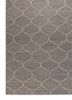 indusbar grey and black wool and viscose flat weaves Rug - Corner