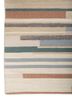 indusbar gold wool flat weaves Rug - Corner