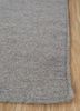 checkers grey and black wool and viscose flat weaves Rug - Corner checkers grey and black wool and viscose flat weaves Rug - Corner