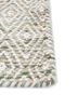 abrash grey and black wool and viscose flat weaves Rug - Corner abrash grey and black wool and viscose flat weaves Rug - Corner