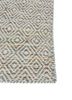 abrash green wool and viscose flat weaves Rug - Corner abrash green wool and viscose flat weaves Rug - Corner