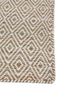 abrash green wool and viscose flat weaves Rug - Corner