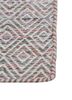abrash pink and purple wool and viscose flat weaves Rug - Corner
