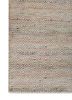 abrash blue wool and viscose flat weaves Rug - Corner