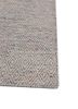 abrash red and orange wool and viscose flat weaves Rug - Corner