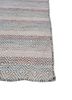 abrash red and orange wool and viscose flat weaves Rug - Corner abrash red and orange wool and viscose flat weaves Rug - Corner