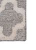 indusbar grey and black wool and viscose flat weaves Rug - Corner indusbar grey and black wool and viscose flat weaves Rug - Corner