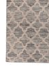 indusbar blue wool and viscose flat weaves Rug - Corner indusbar blue wool and viscose flat weaves Rug - Corner