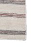 abrash grey and black wool and viscose flat weaves Rug - Corner abrash grey and black wool and viscose flat weaves Rug - Corner