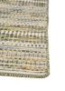 abrash green wool and viscose flat weaves Rug - Corner abrash green wool and viscose flat weaves Rug - Corner