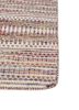 abrash red and orange wool and viscose flat weaves Rug - Corner