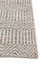 abrash grey and black wool and viscose flat weaves Rug - Corner abrash grey and black wool and viscose flat weaves Rug - Corner