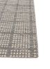 abrash grey and black wool and viscose flat weaves Rug - Corner
