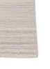 abrash beige and brown wool and viscose flat weaves Rug - Corner