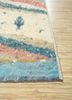 zuri multi wool hand knotted Rug - Corner zuri multi wool hand knotted Rug - Corner