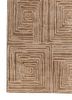 verve beige and brown acrylic hand knotted Rug - Corner