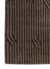 verve beige and brown acrylic hand knotted Rug - Corner verve beige and brown acrylic hand knotted Rug - Corner