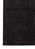 verve grey and black acrylic hand knotted Rug - Corner