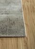 far east grey and black bamboo silk hand knotted Rug - Corner far east grey and black bamboo silk hand knotted Rug - Corner