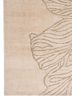 azalea ivory bamboo silk and zari hand knotted Rug - Corner azalea ivory bamboo silk and zari hand knotted Rug - Corner
