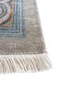 woven gems grey and black silk hand knotted Rug - Corner woven gems grey and black silk hand knotted Rug - Corner