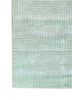 azalea blue wool and bamboo silk hand knotted Rug - Corner azalea blue wool and bamboo silk hand knotted Rug - Corner
