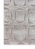 azalea grey and black wool and bamboo silk hand knotted Rug - Corner azalea grey and black wool and bamboo silk hand knotted Rug - Corner