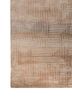 entropy beige and brown wool and bamboo silk hand knotted Rug - Corner entropy beige and brown wool and bamboo silk hand knotted Rug - Corner