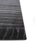 clan grey and black wool and bamboo silk hand knotted Rug - Corner clan grey and black wool and bamboo silk hand knotted Rug - Corner