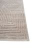 azalea grey and black wool and bamboo silk hand knotted Rug - Corner azalea grey and black wool and bamboo silk hand knotted Rug - Corner