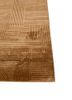 azalea gold wool and bamboo silk hand knotted Rug - Corner
