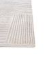 azalea ivory wool and bamboo silk hand knotted Rug - Corner azalea ivory wool and bamboo silk hand knotted Rug - Corner