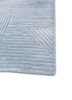 azalea blue wool and bamboo silk hand knotted Rug - Corner azalea blue wool and bamboo silk hand knotted Rug - Corner