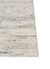 aprezo ivory wool and bamboo silk hand knotted Rug - Corner