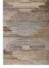 savana ivory wool hand knotted Rug - Corner