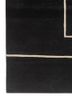 sthir grey and black wool hand knotted Rug - Corner sthir grey and black wool hand knotted Rug - Corner
