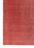 sthir red and orange wool hand knotted Rug - Corner