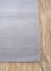 sthir ivory wool hand knotted Rug - Corner