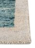 blythe blue wool hand knotted Rug - Corner blythe blue wool hand knotted Rug - Corner