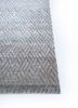 azalea grey and black wool and silk hand knotted Rug - Corner azalea grey and black wool and silk hand knotted Rug - Corner