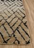 azalea gold wool and silk hand knotted Rug - Corner azalea gold wool and silk hand knotted Rug - Corner